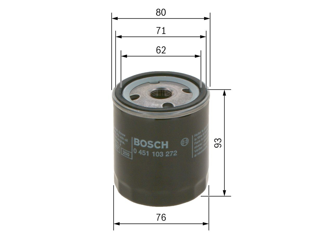Масляний фільтр 0451103272 Bosch