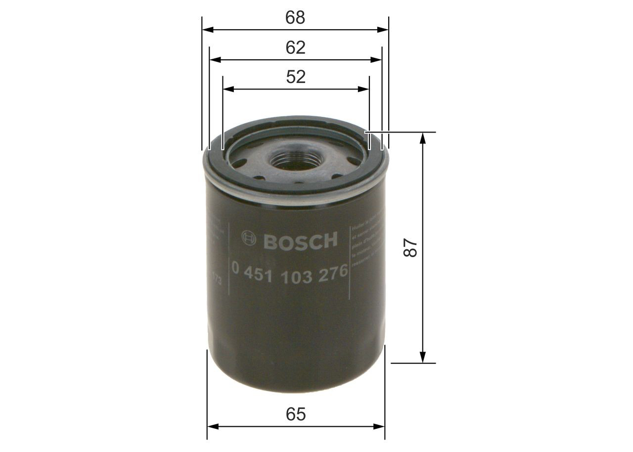 Масляний фільтр 0451103276 Bosch