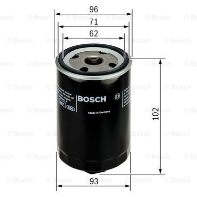 Фільтр масляний Bosch 0451103289
