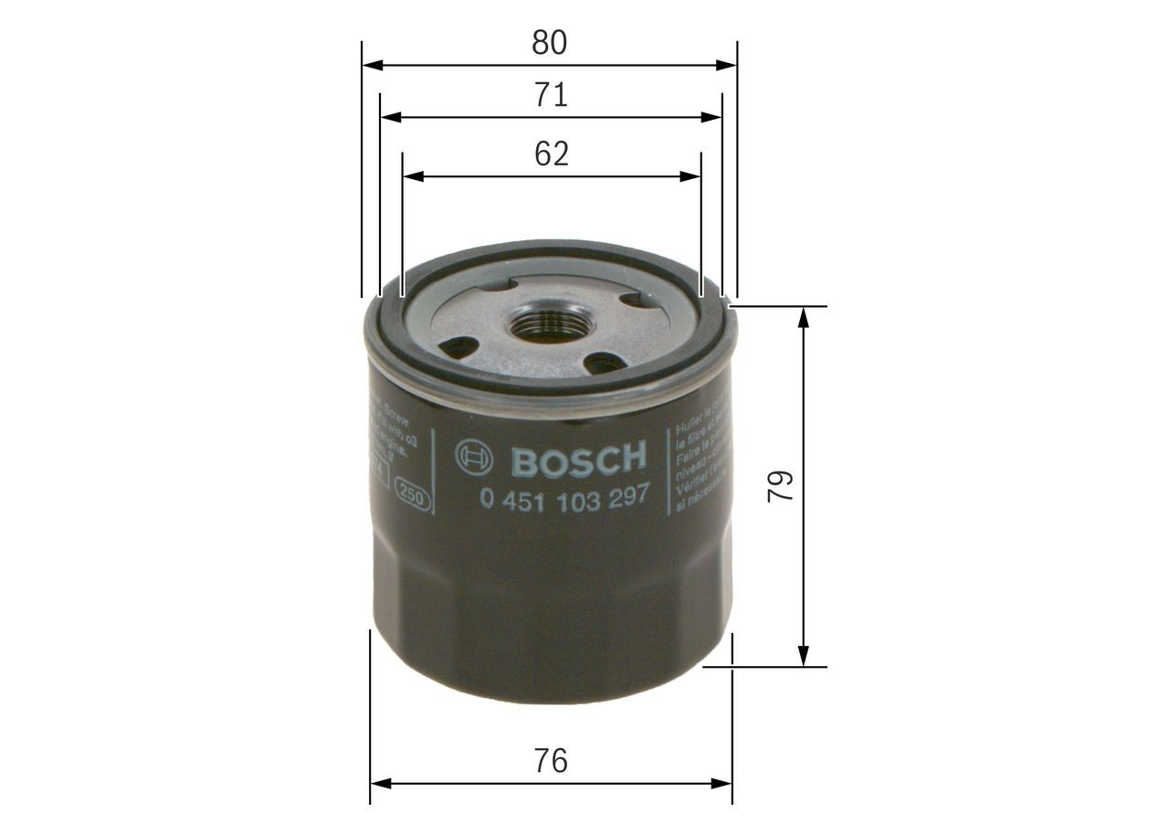 Масляний фільтр 0451103297 Bosch