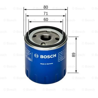 Купити 0451103299 Bosch Фільтр очищення масла відцентровий