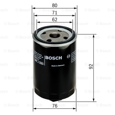 Масляний фільтр 0451103318 Bosch