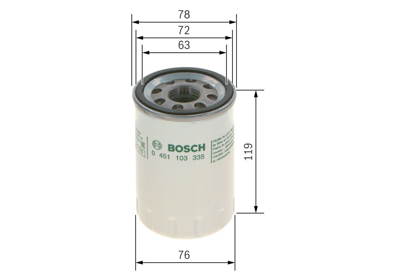 Масляний фільтр 0451103335 Bosch