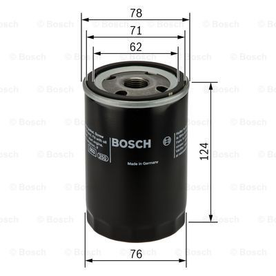 Масляний фільтр 0451103340 Bosch