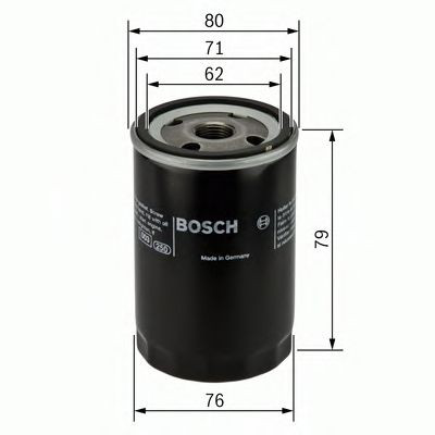 Масляний фільтр двигуна Bosch 0451103349 ціна, від 6.16 USD
