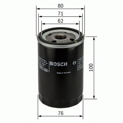 Масляний фільтр двигуна Bosch 0451103350 ціна, від 6.00 USD