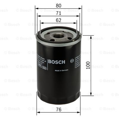 Купити 0451103367 Bosch Фільтр очищення масла відцентровий