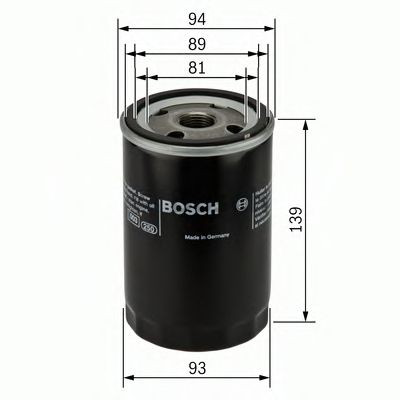 Масляний фільтр 0451104064 Bosch