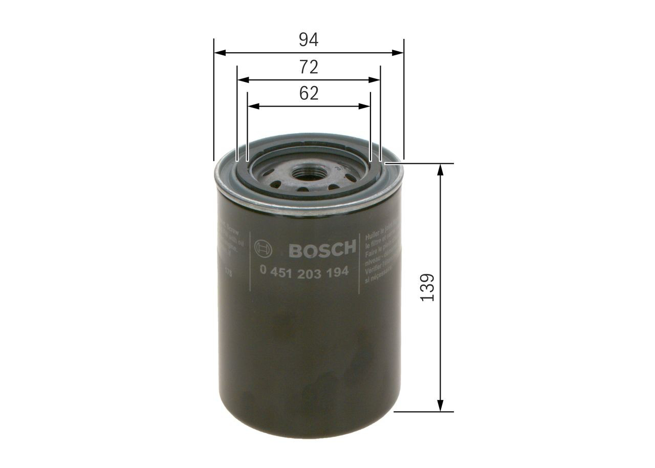 Масляний фільтр 0451203194 Bosch