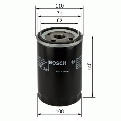 Купити 0451203201 Bosch Фільтр очищення масла відцентровий
