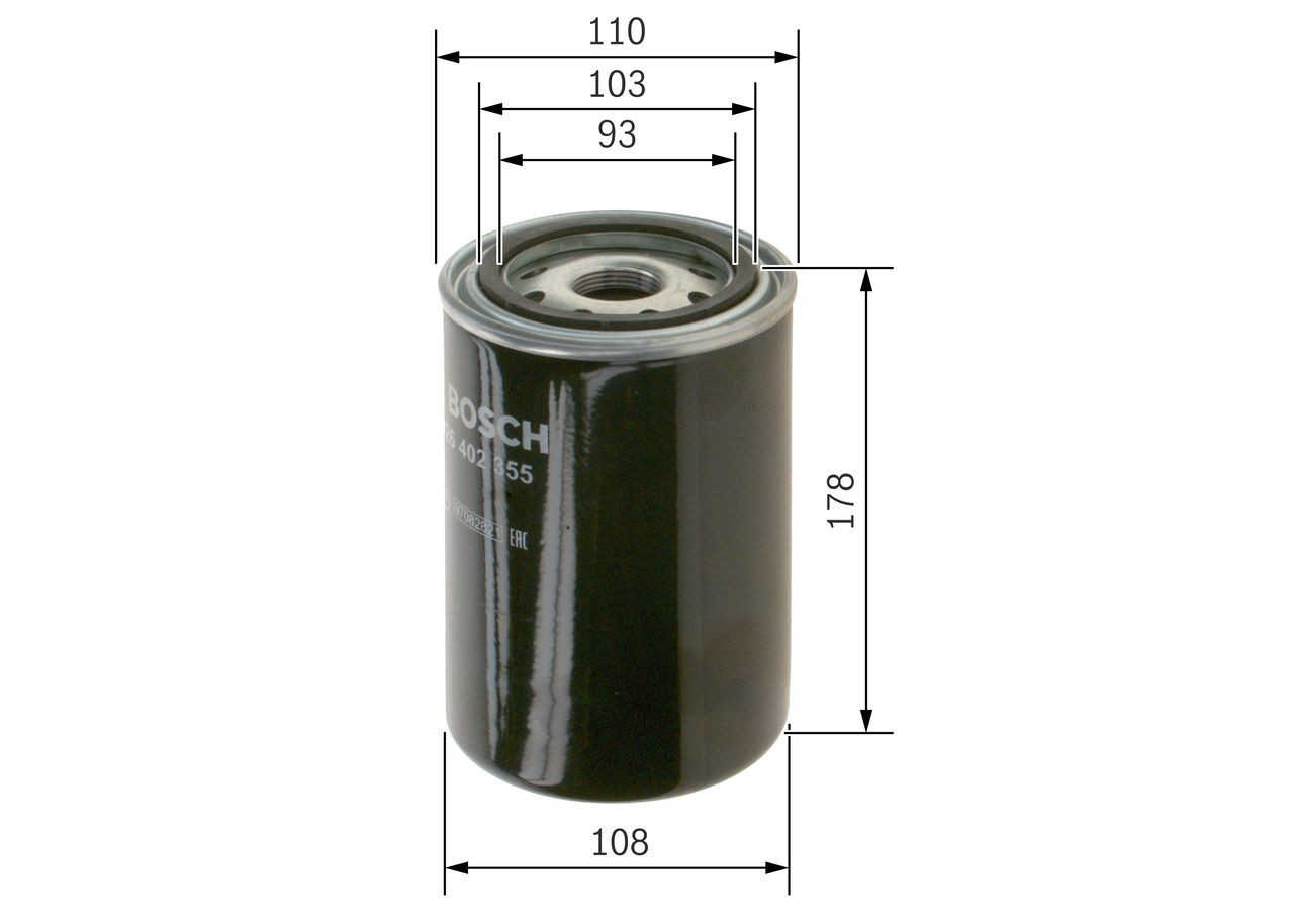 0451301207 Bosch Фільтр масла