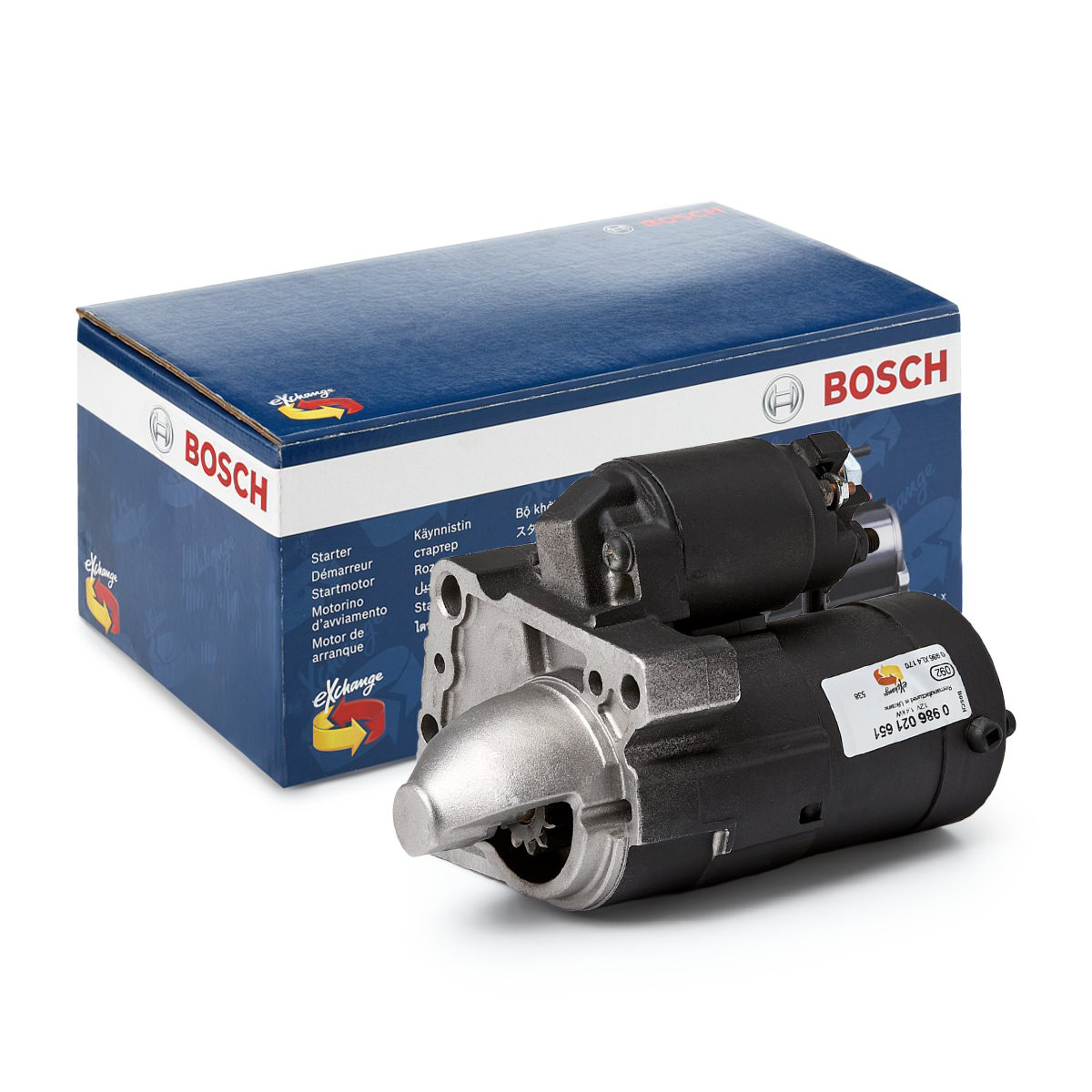 Стартер автомобільний Bosch 0986021651