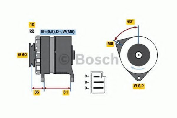 Купити A12755 Ford Генератор