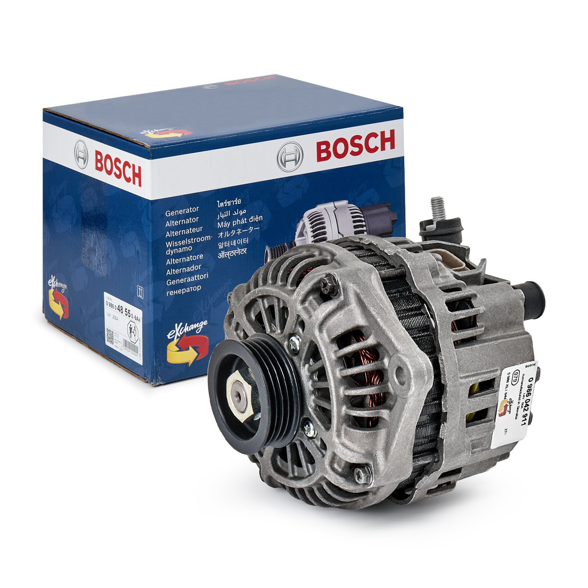 Генератор Bosch 0986042911 ціна, від 146.46 USD