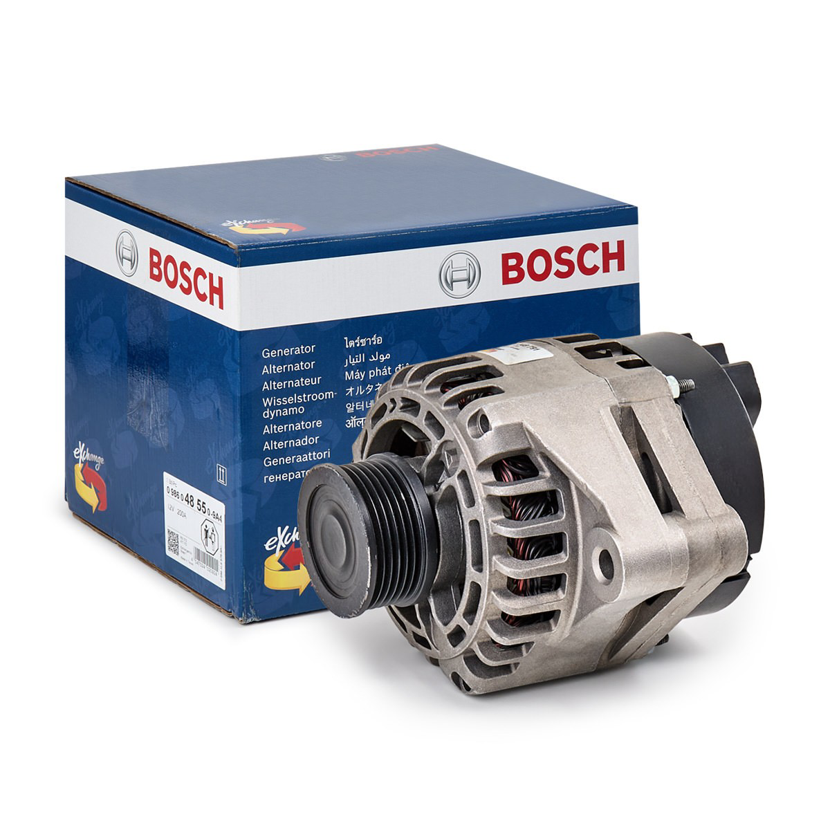 0986048791 Bosch Авто генератор