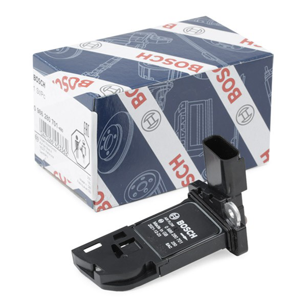 Датчик масової витрати повітря Bosch 0986280701 ціна, від 40.54 USD