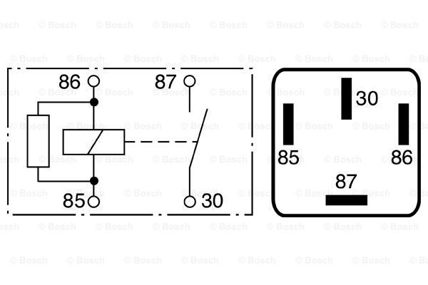 Реле управління Bosch 0986332002 ціна, від 6.33 USD