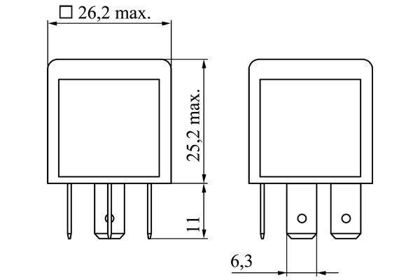 Реле поворотів 0986332071 Bosch