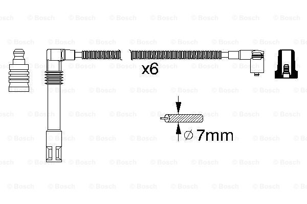 Купити Високовольтні дроти Audi A4 B6 8H7