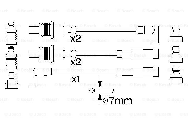 Високовольтні дроти B794 Bosch
