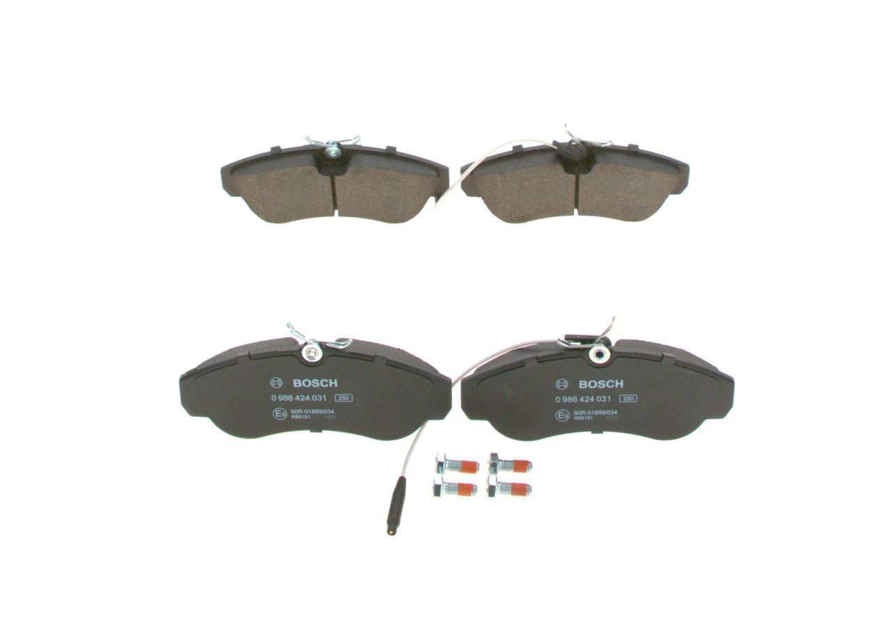 Тормозні колодки Bosch 0986424031
