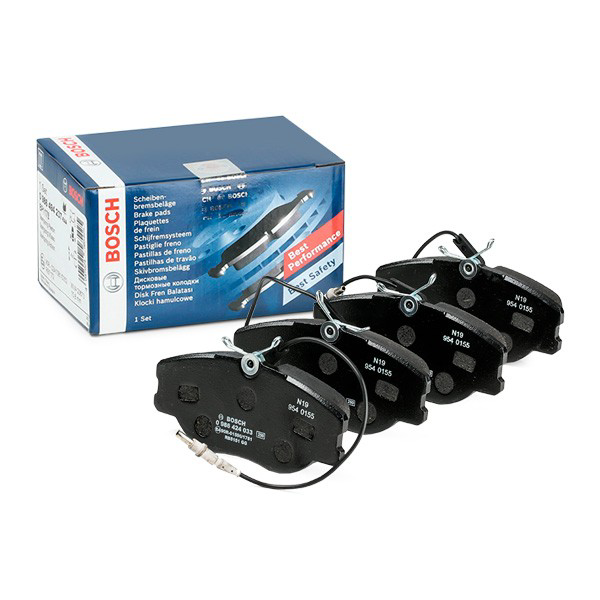 Передні тормозні колодки 0986424033 Bosch