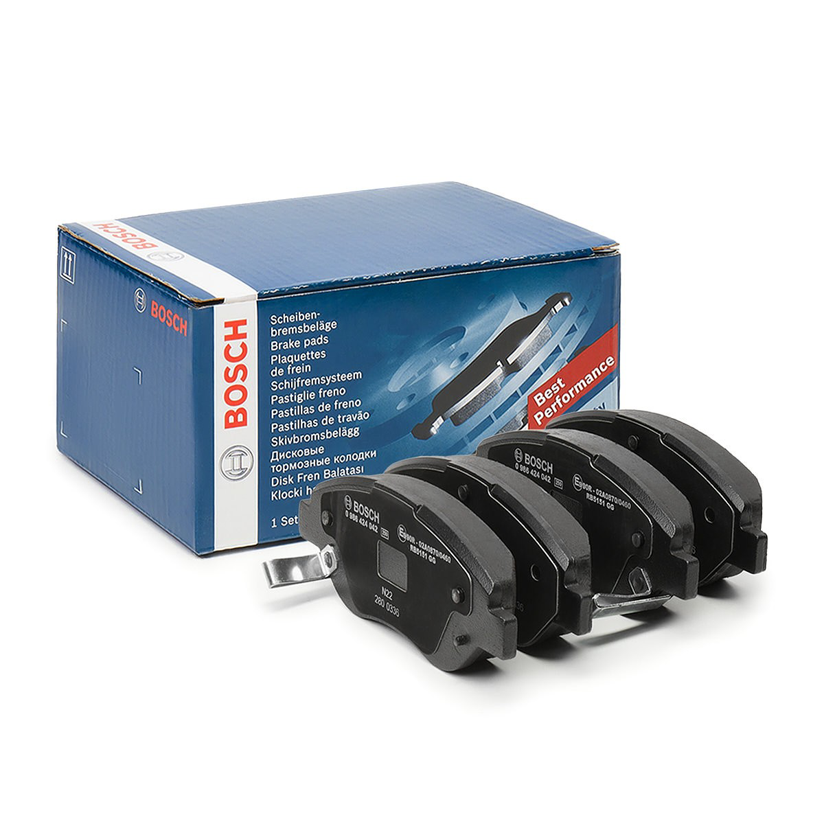 Тормозні колодки Bosch 0986424042