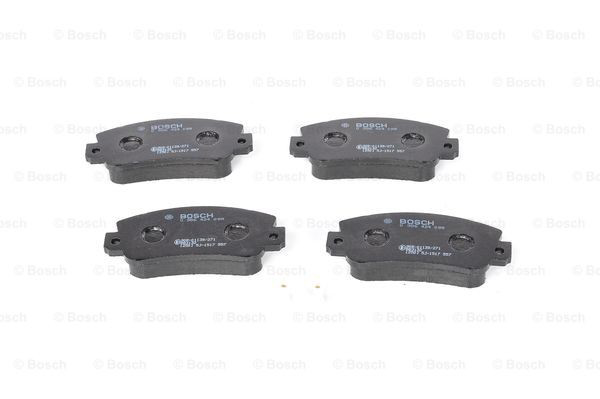 Передні тормозні колодки 0986424098 Bosch