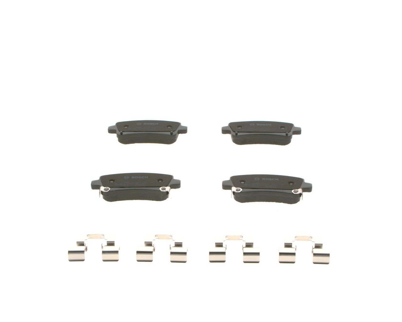 0986424124 Bosch Колодки гальмівні задні, дискові