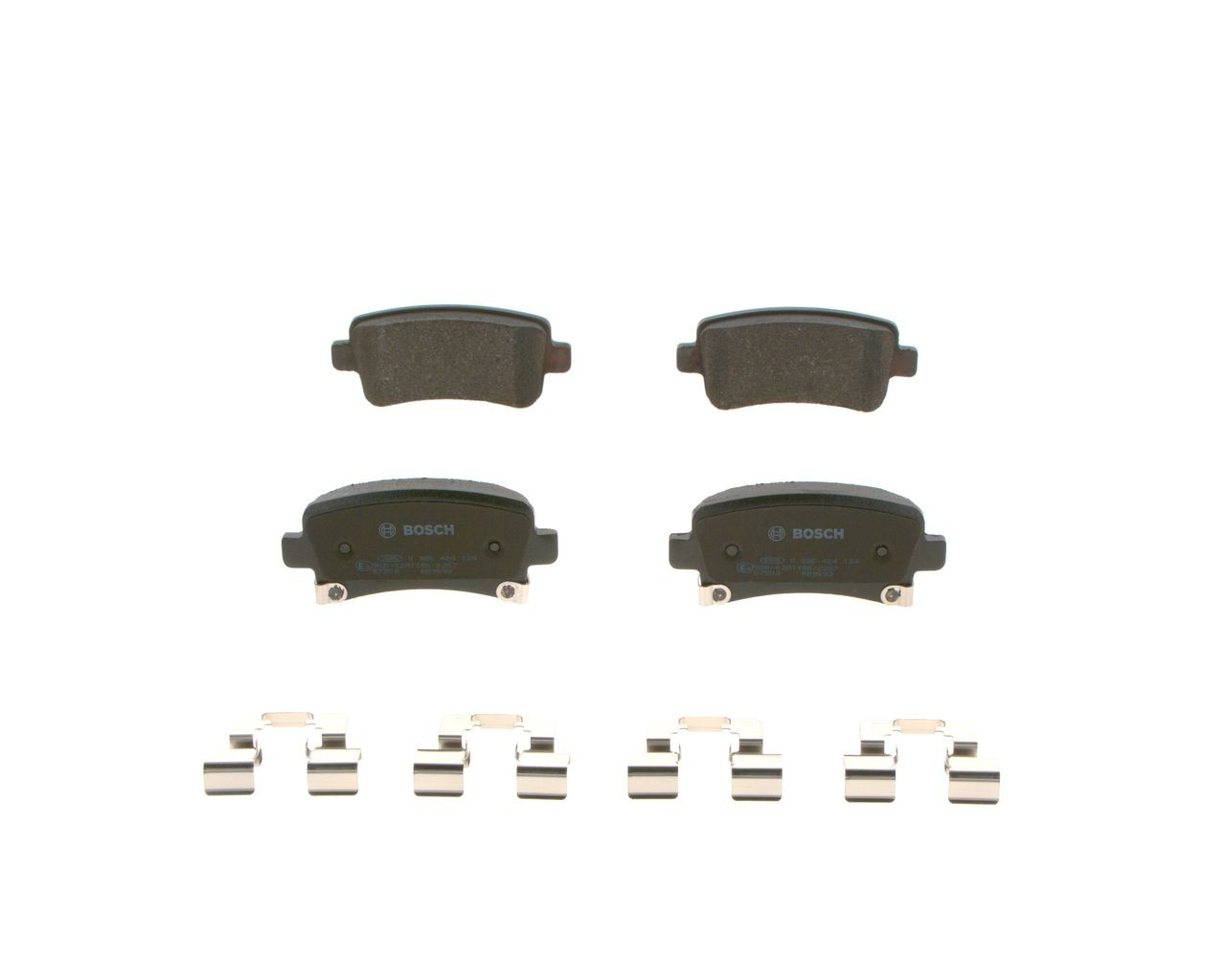 Задні гальмівні колодки 0986424124 Bosch
