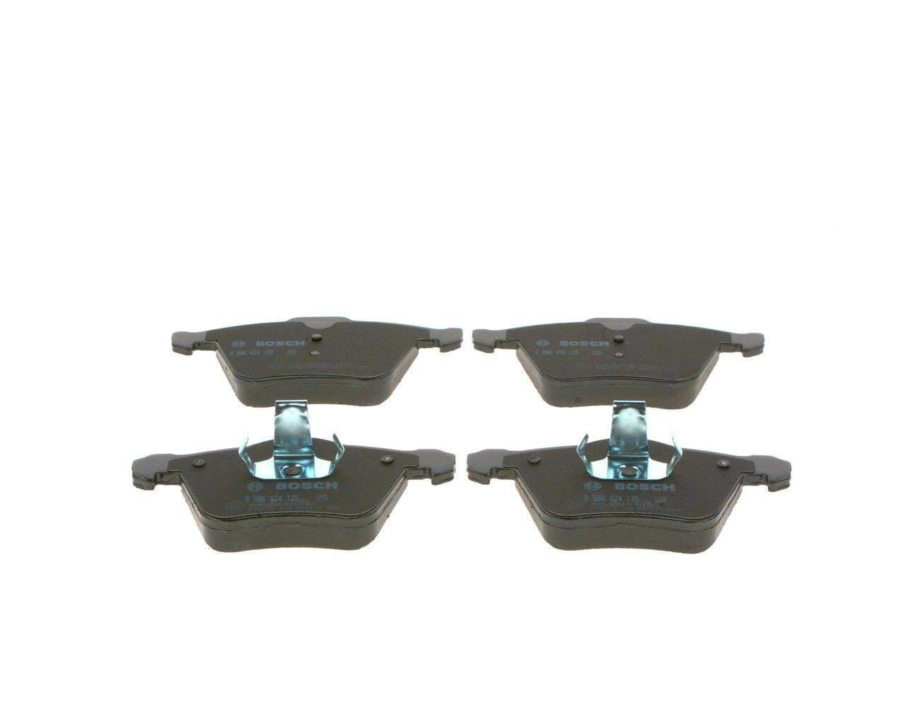 0986424125 Bosch Передні гальмівні колодки