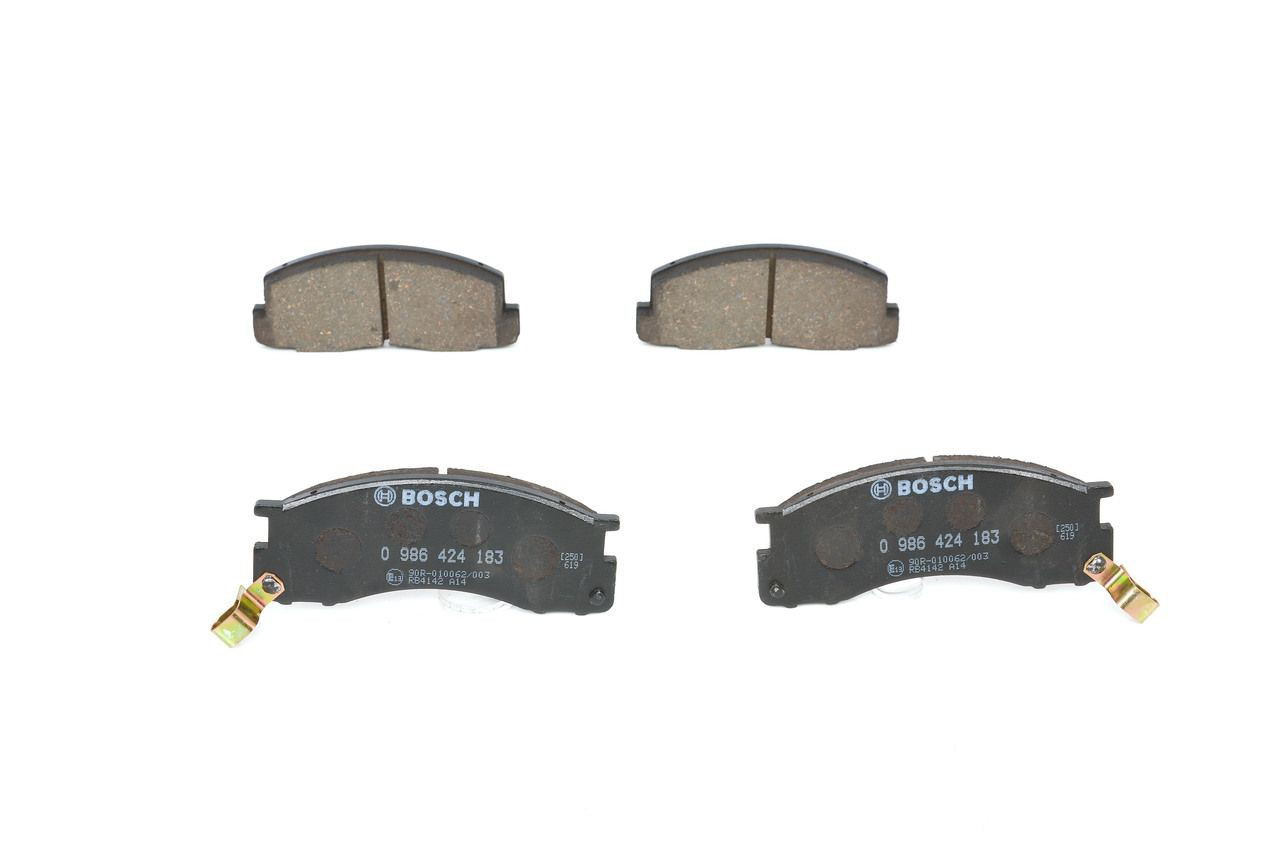 Купити 0986424183 Bosch Колодки гальмівні передні, дискові