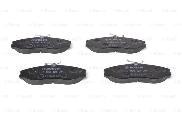 Передні тормозні колодки 0986424204 Bosch