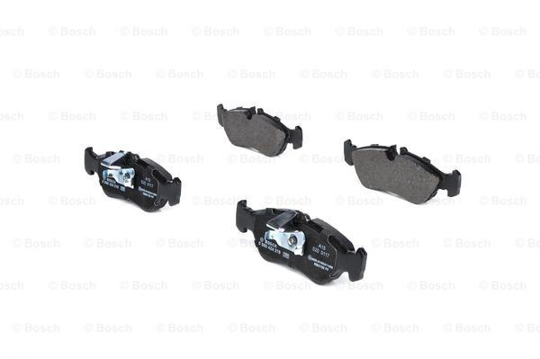 0986424219 Bosch Колодки гальмівні задні, дискові