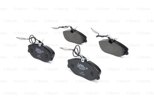 Передні тормозні колодки 0986424223 Bosch