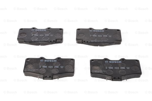 Гальмівні колодки Bosch 0986424268 ціна, від 25.34 USD