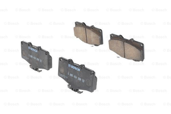 Купити 0986424268 Bosch Колодки гальмівні передні, дискові
