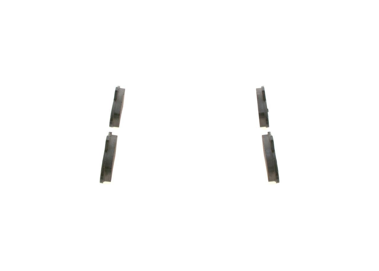 0986424277 Bosch Колодки гальмівні задні, дискові