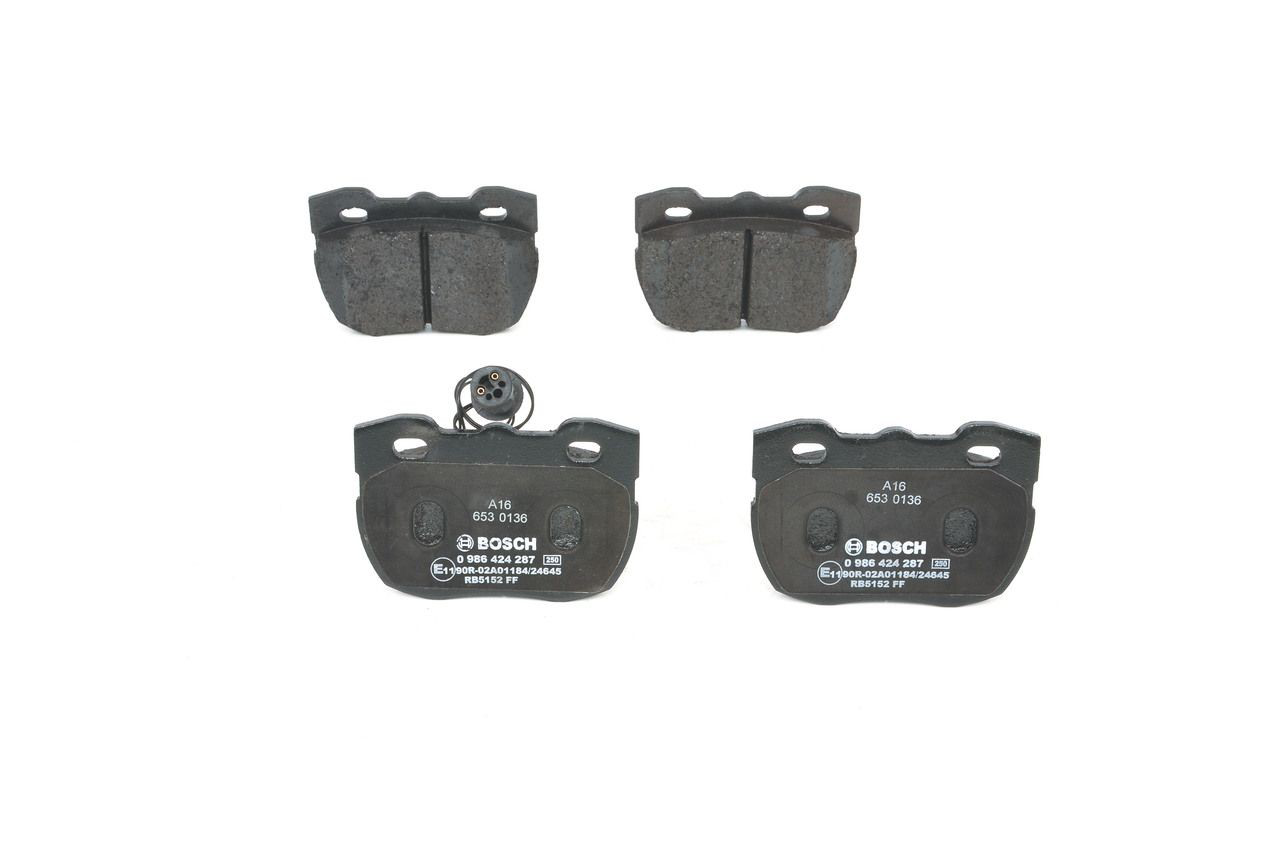 Тормозні колодки Bosch 0986424287
