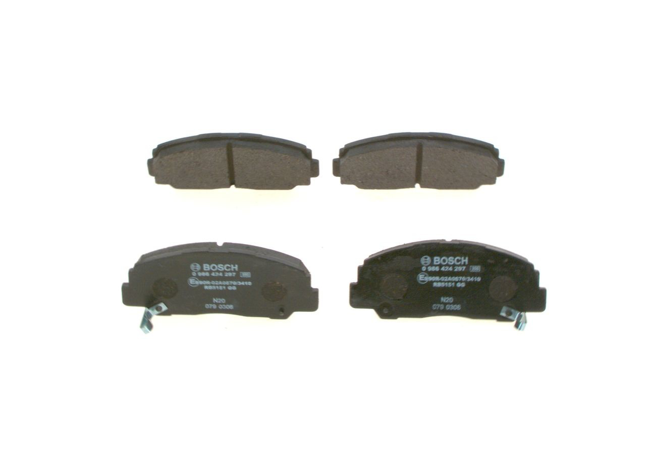 Гальмівні колодки Bosch 0986424297 ціна, від 20.15 USD