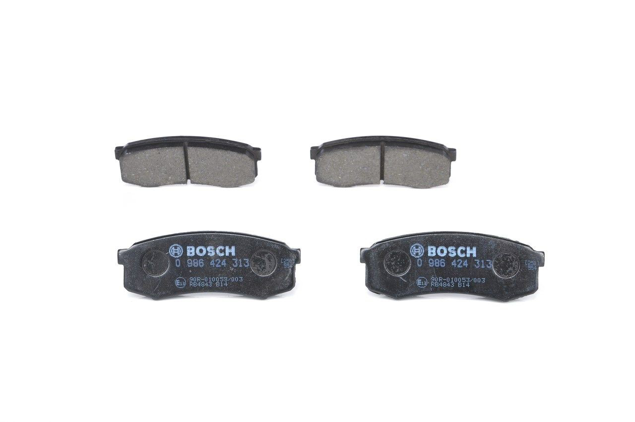 0986424313 Bosch Колодки гальмівні задні, дискові