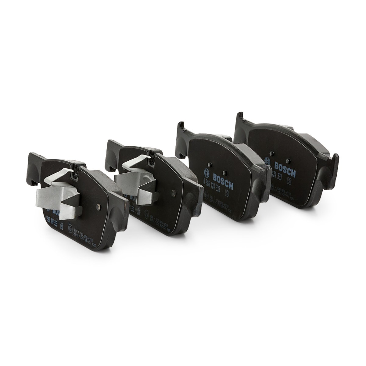 Гальмівні колодки Bosch 0986424333 ціна, від 51.35 USD