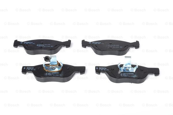 Купити 0986424362 Bosch Колодки гальмівні передні, дискові