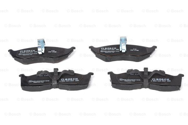 0986424363 Bosch Передні гальмівні колодки