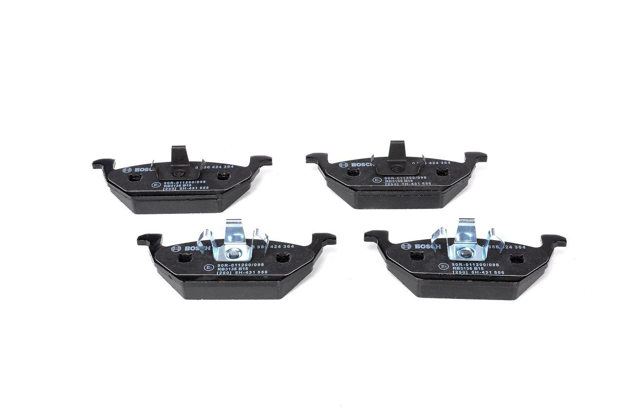 0986424364 Bosch Передні гальмівні колодки