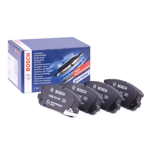 Задні гальмівні колодки 0986424367 Bosch
