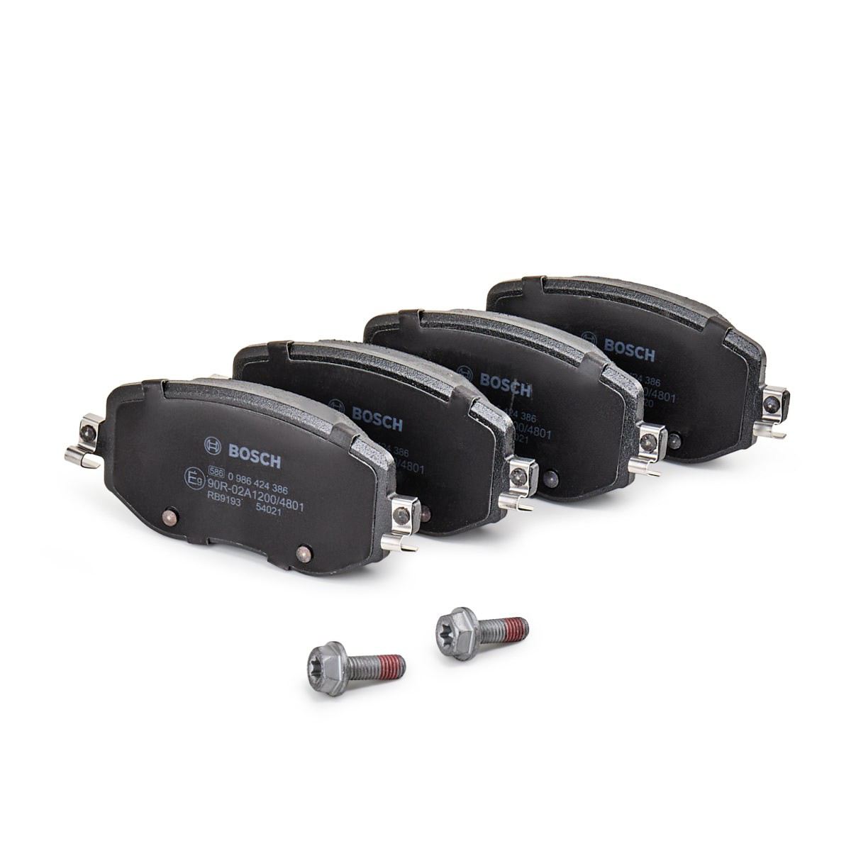 Купити 0986424386 Bosch Колодки гальмівні передні, дискові
