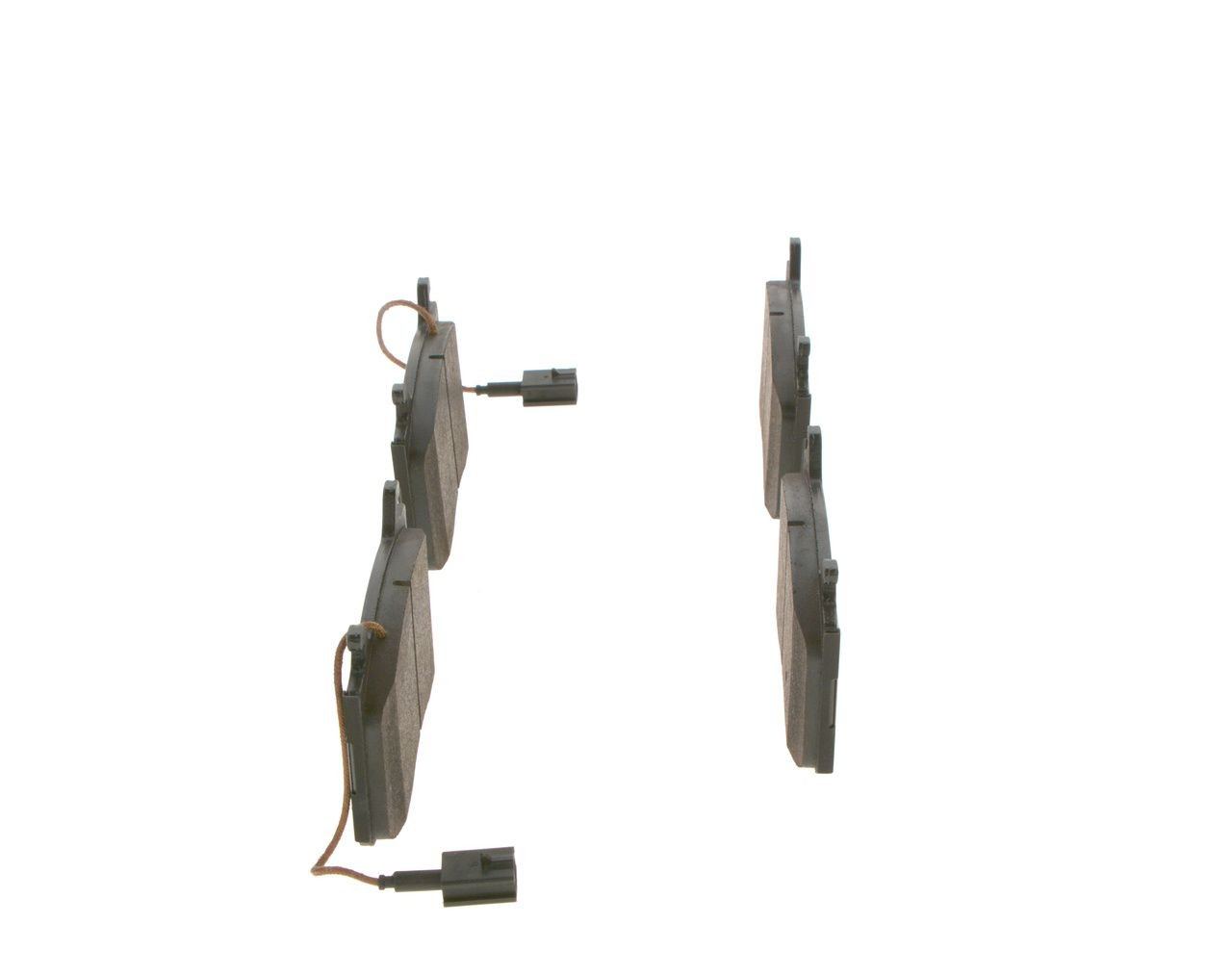 0986424390 Bosch Передні гальмівні колодки