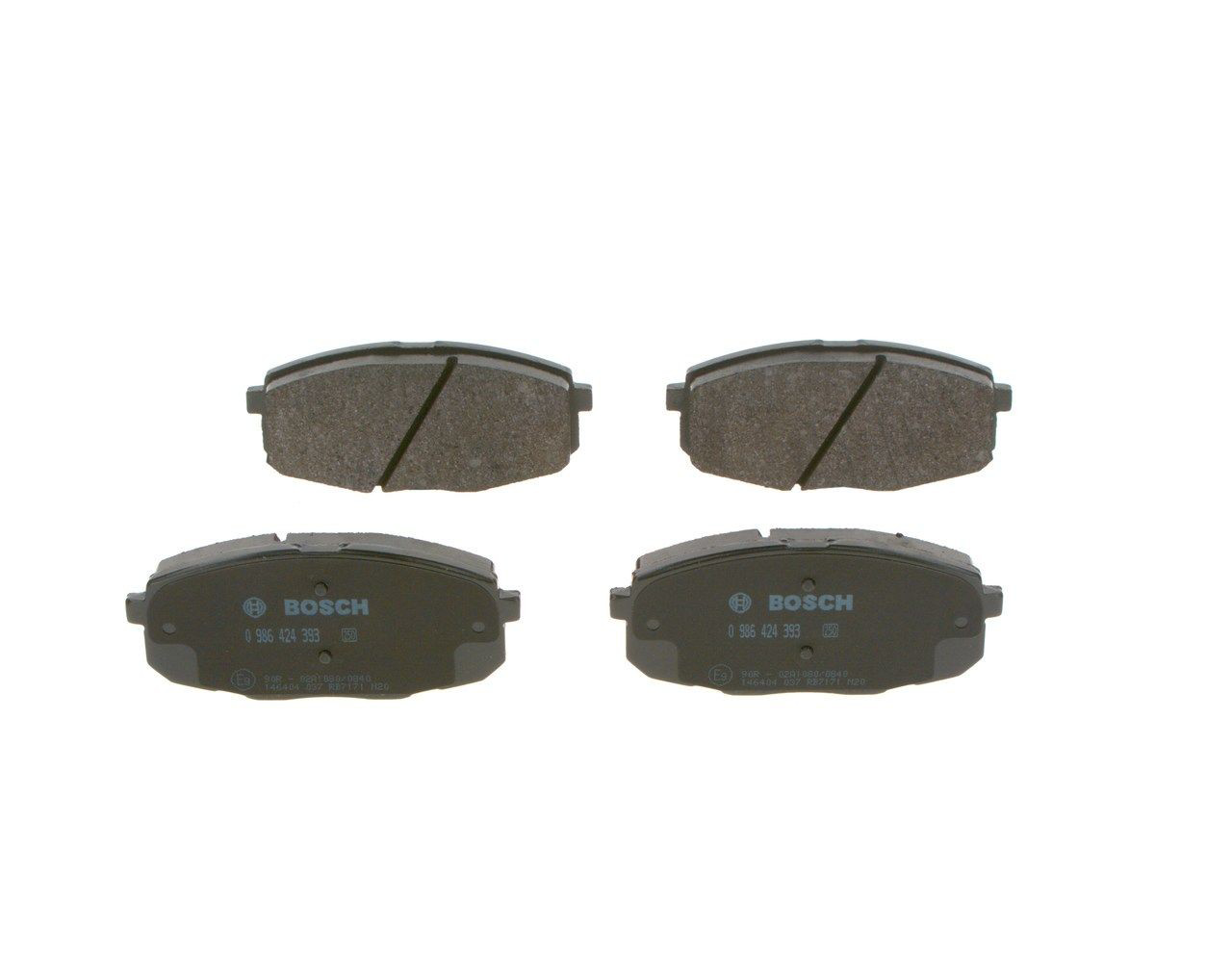 Гальмівні колодки Bosch 0986424393 ціна, від 36.26 USD