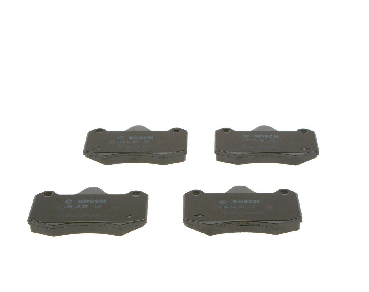 Купити 0986424399 Bosch Колодки гальмівні передні, дискові